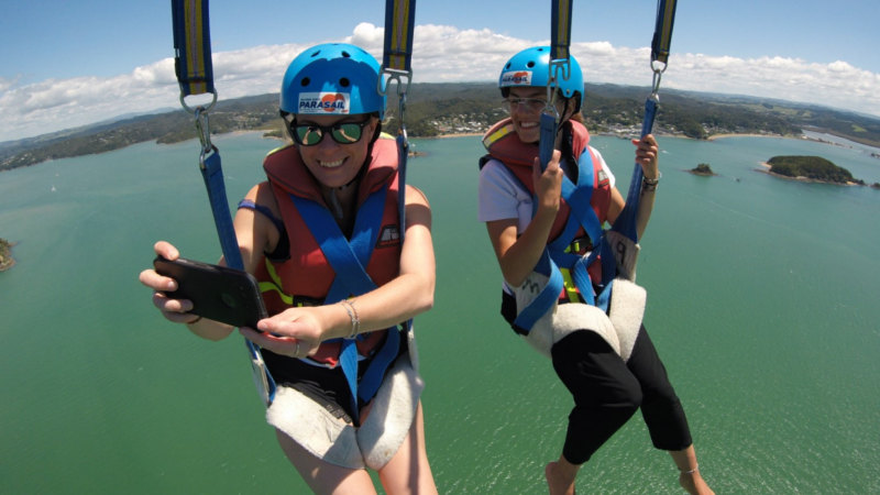 Embark on an incredible parasailing experience, climbing to a tremendous height of 1300ft over the stunning Bay of Islands! 